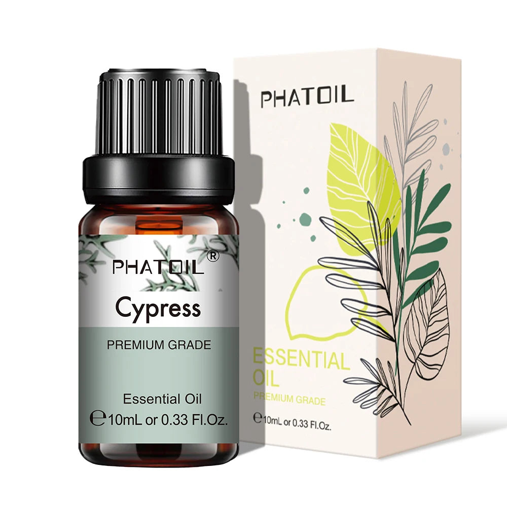 Pure Plant Essential Oil 10ml – Aromatherapy Oil for Diffusers, Humidifiers & DIY, 37 Scents
