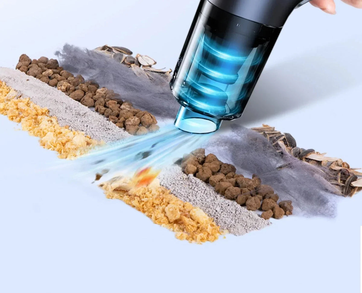Cordless Car Vacuum & Blower – HEPA Filter, Basic & Pro