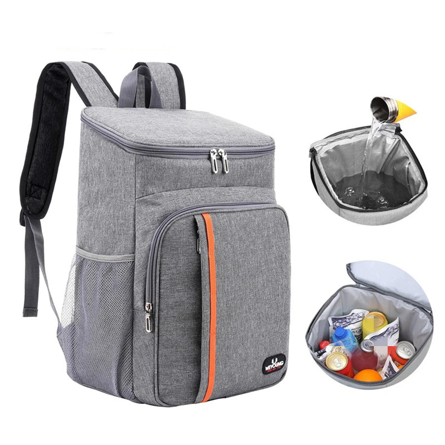 18L Thermal Lunch Bag – Waterproof Backpack Cooler