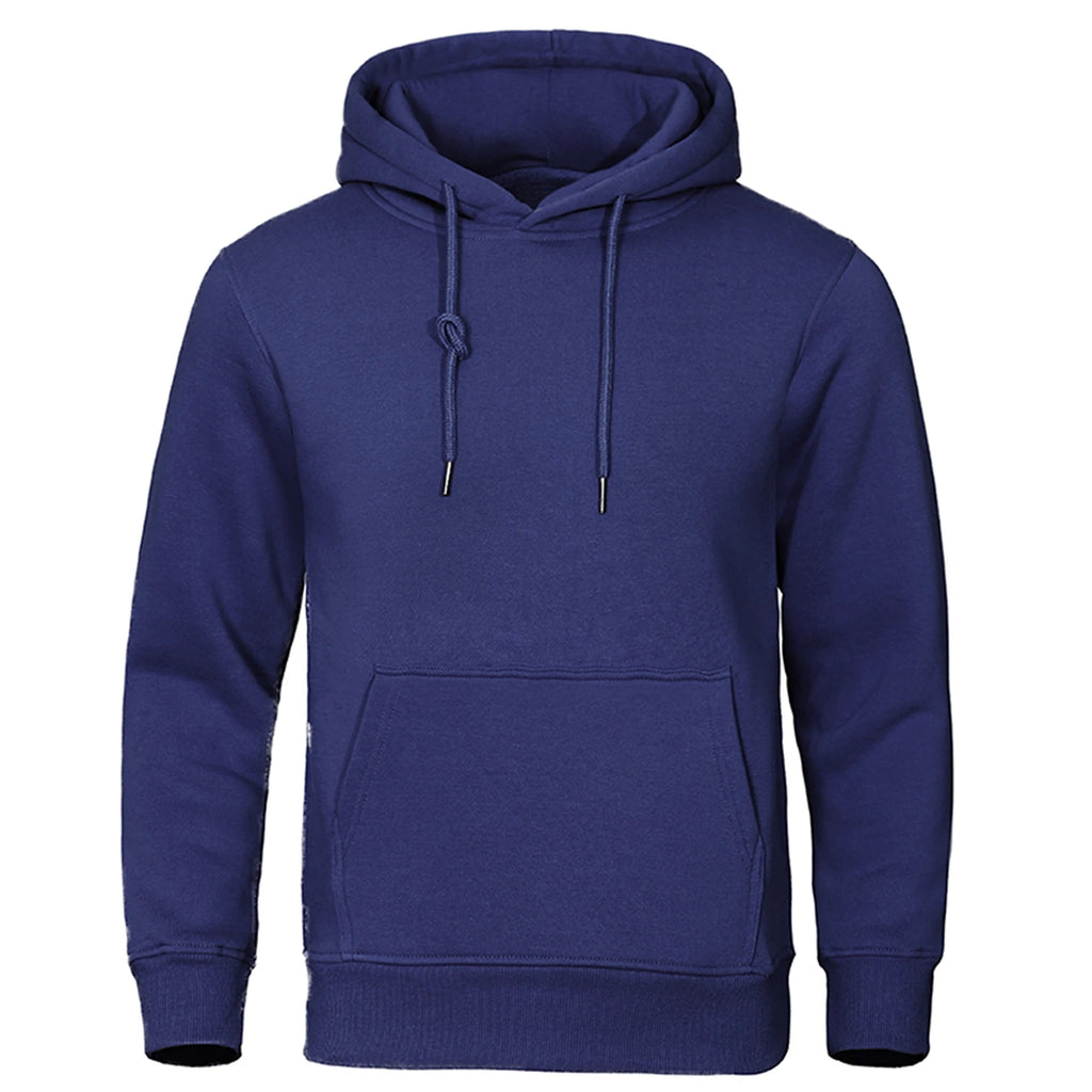 Men's Fleece Pullover Hoodie — Classic Everyday Sweatshirt