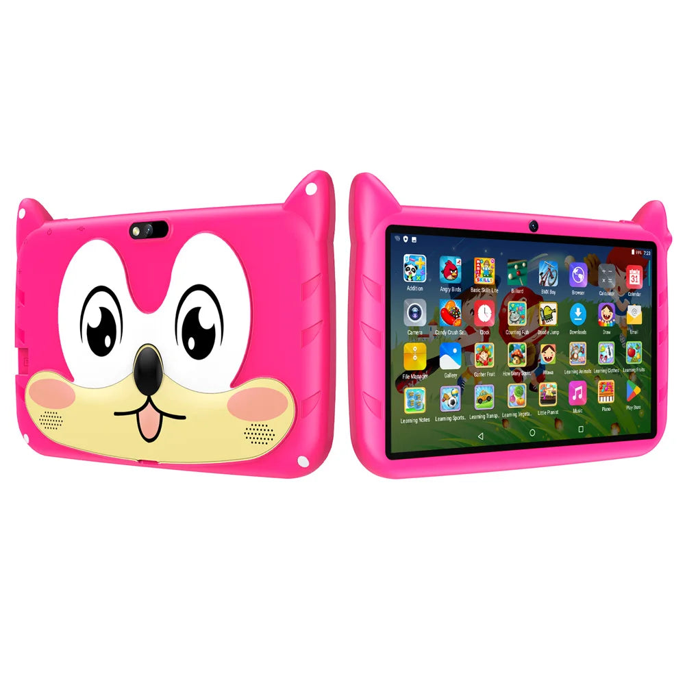 BDF 7" Kids Tablet – 4GB RAM, 64GB, Android 13, 5G Wi-Fi, Dual Camera