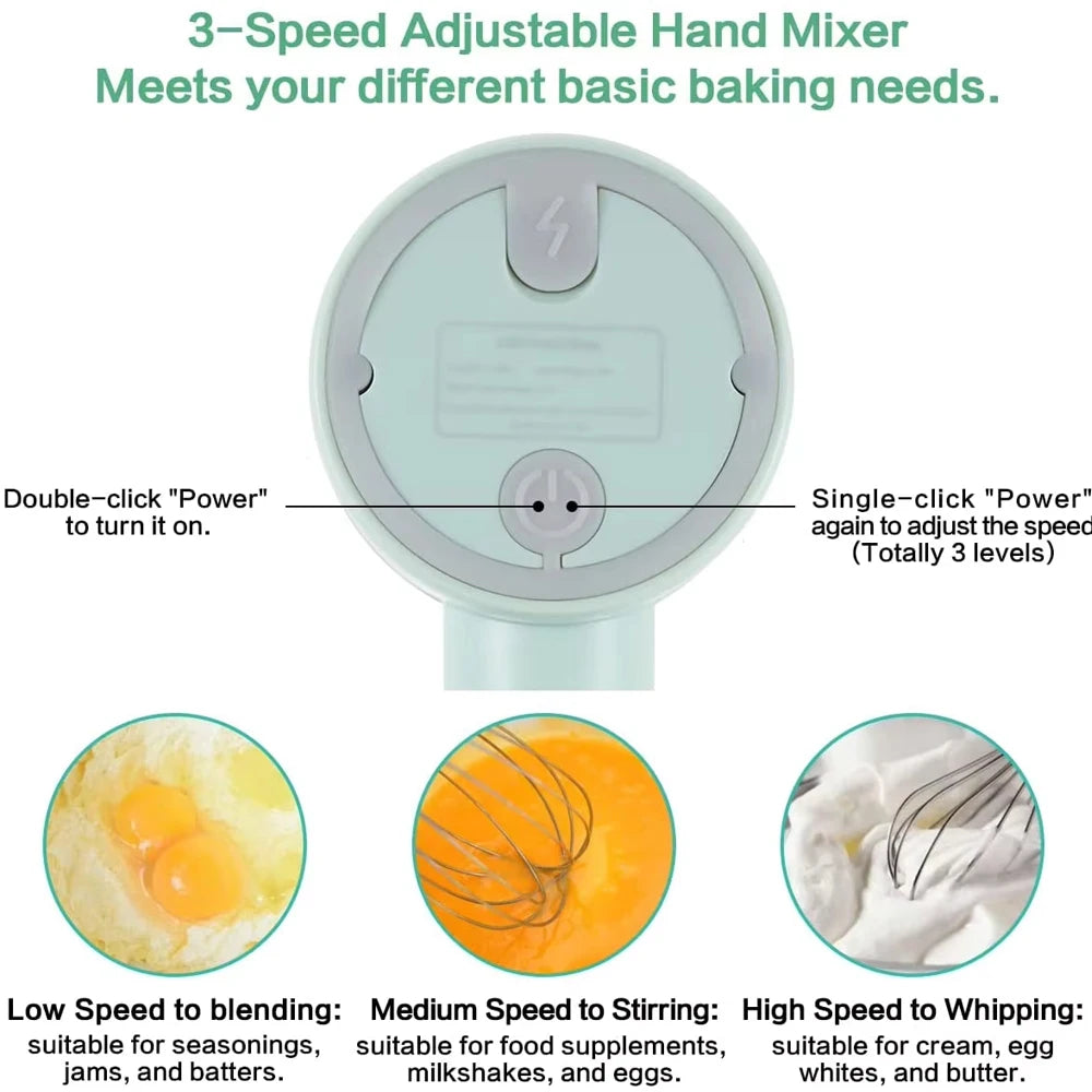 MYVIT USB Electric Mini Food Chopper — 30W Portable Garlic Masher & Vegetable Chopper, 250ml BPA-Free