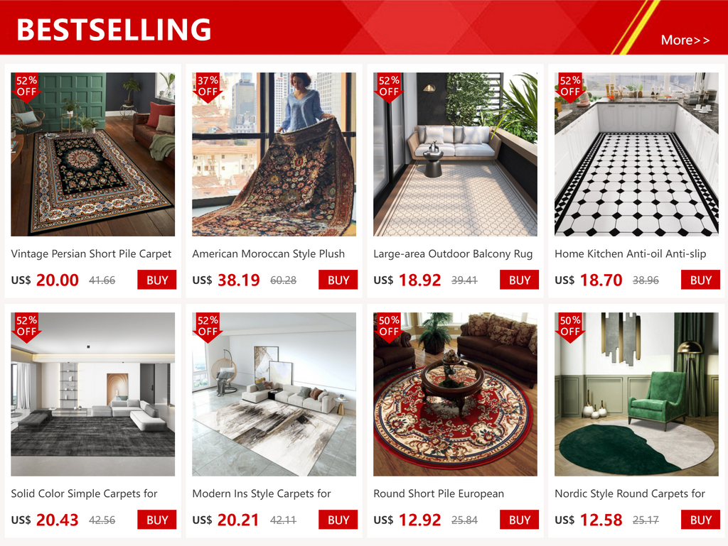 Outdoor Balcony Rug – Oil-Proof Non-Slip PVC Leather Carpet for Living Room & Kitchen