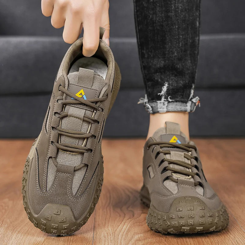 Men's Thick-Sole Anti-Slip Outdoor Platform Sport Shoes