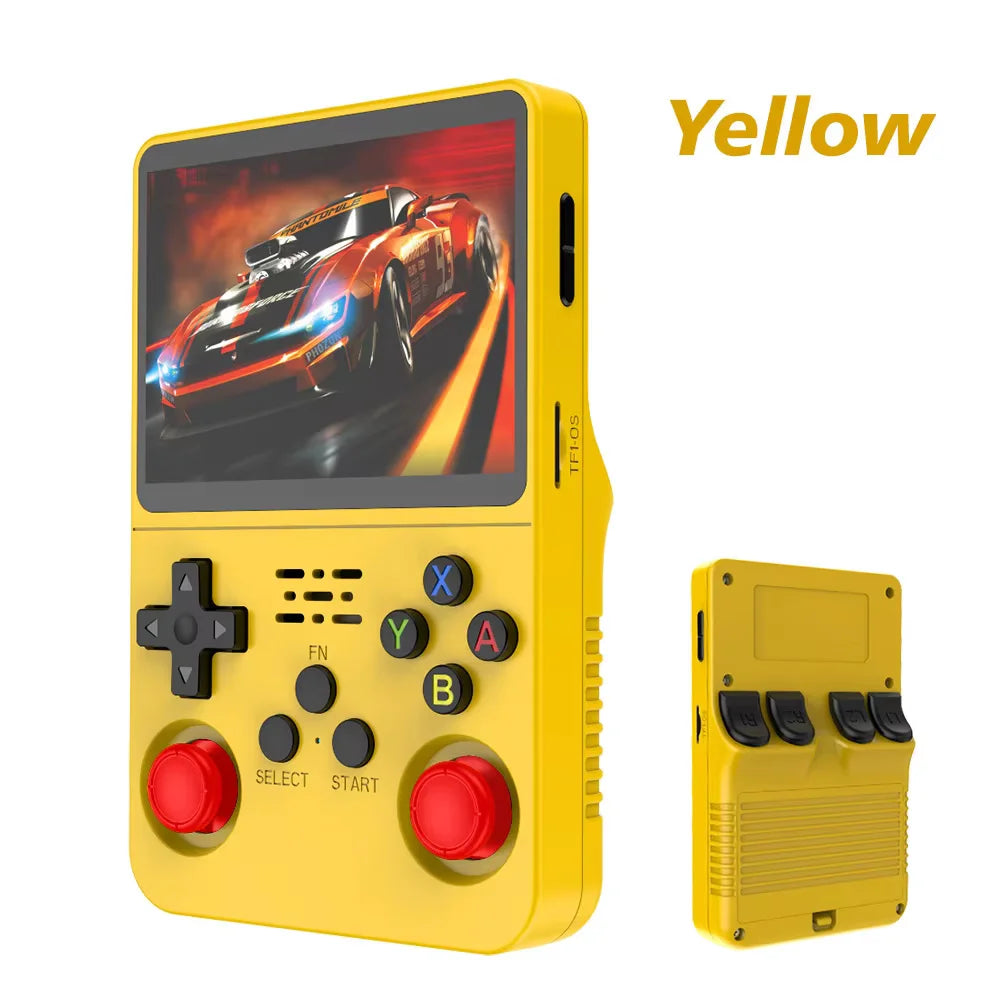 R36S Retro Handheld Video Game Console — 3.5" IPS Screen, Linux, 64GB/128GB Portable Pocket Player