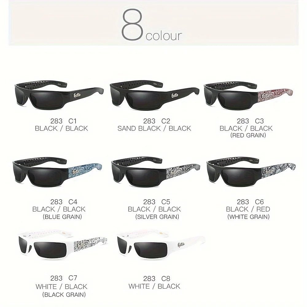 GCOTX Full Rim Polarized Sunglasses | 8 Colors UV400 Protection for Men & Women