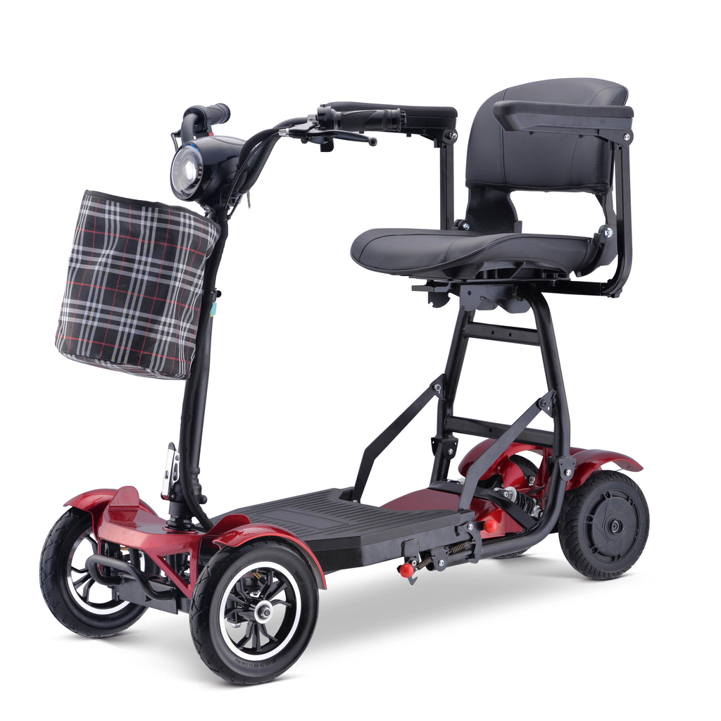 Heavy-Duty 4-Wheel Mobility Scooter, Foldable