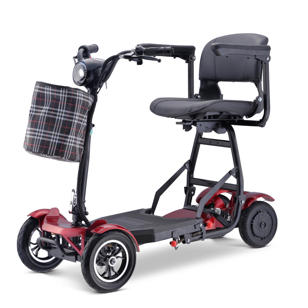 Heavy-Duty 4-Wheel Mobility Scooter, Foldable
