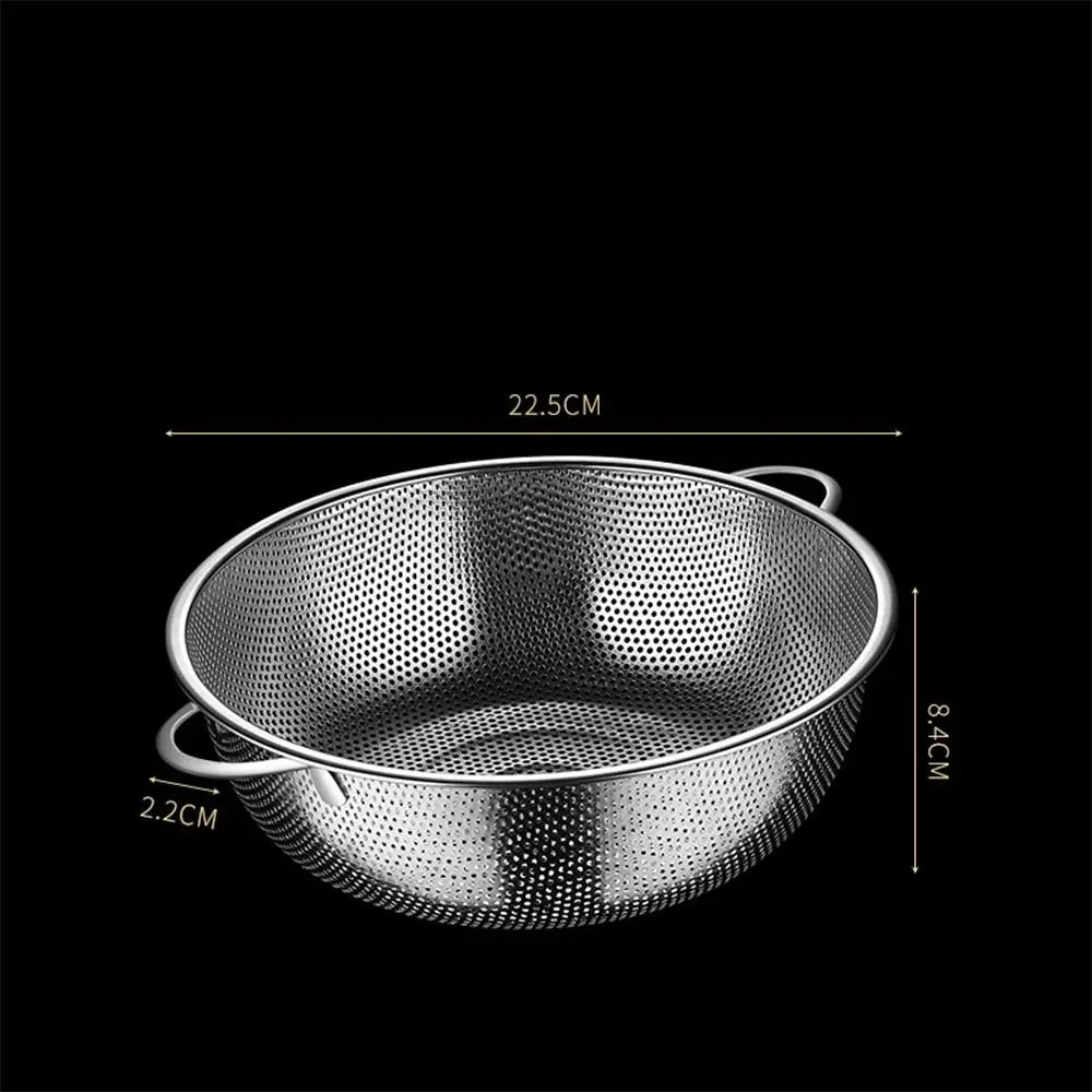 Stainless Steel Fine Mesh Strainer – Rice & Produce