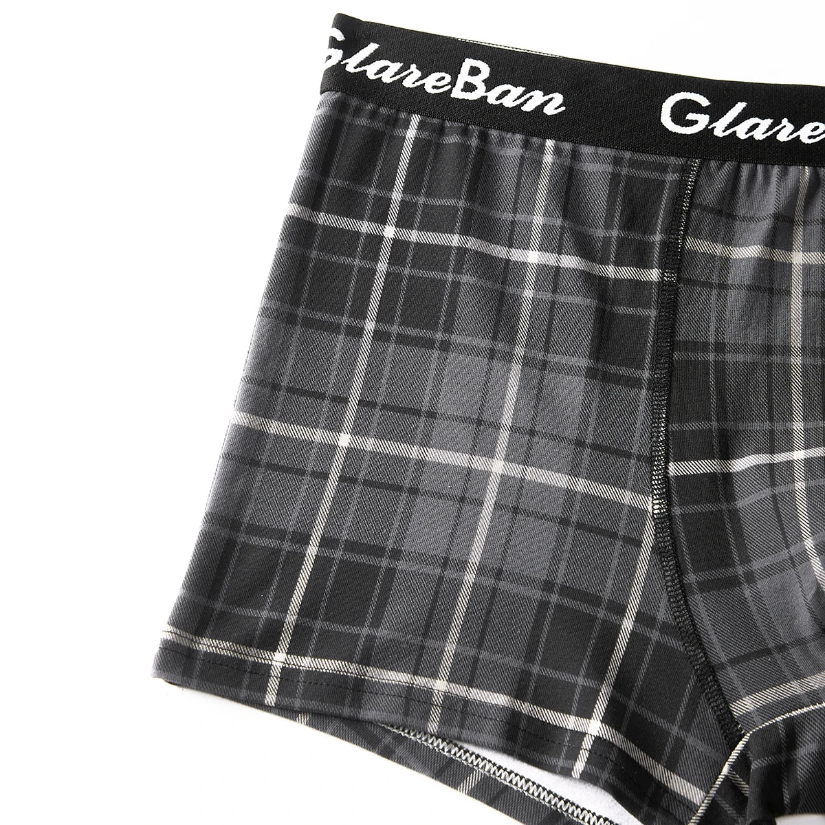 Men's Cotton Stretch Plaid Boxer Shorts, 6-Pack