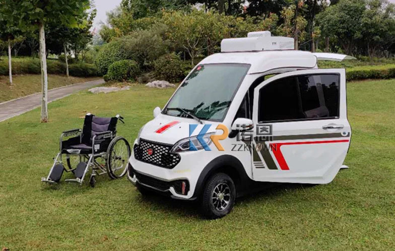 4-Wheel Electric Mini Car for Adults — Customizable Mobility Vehicle & Cargo Scooter