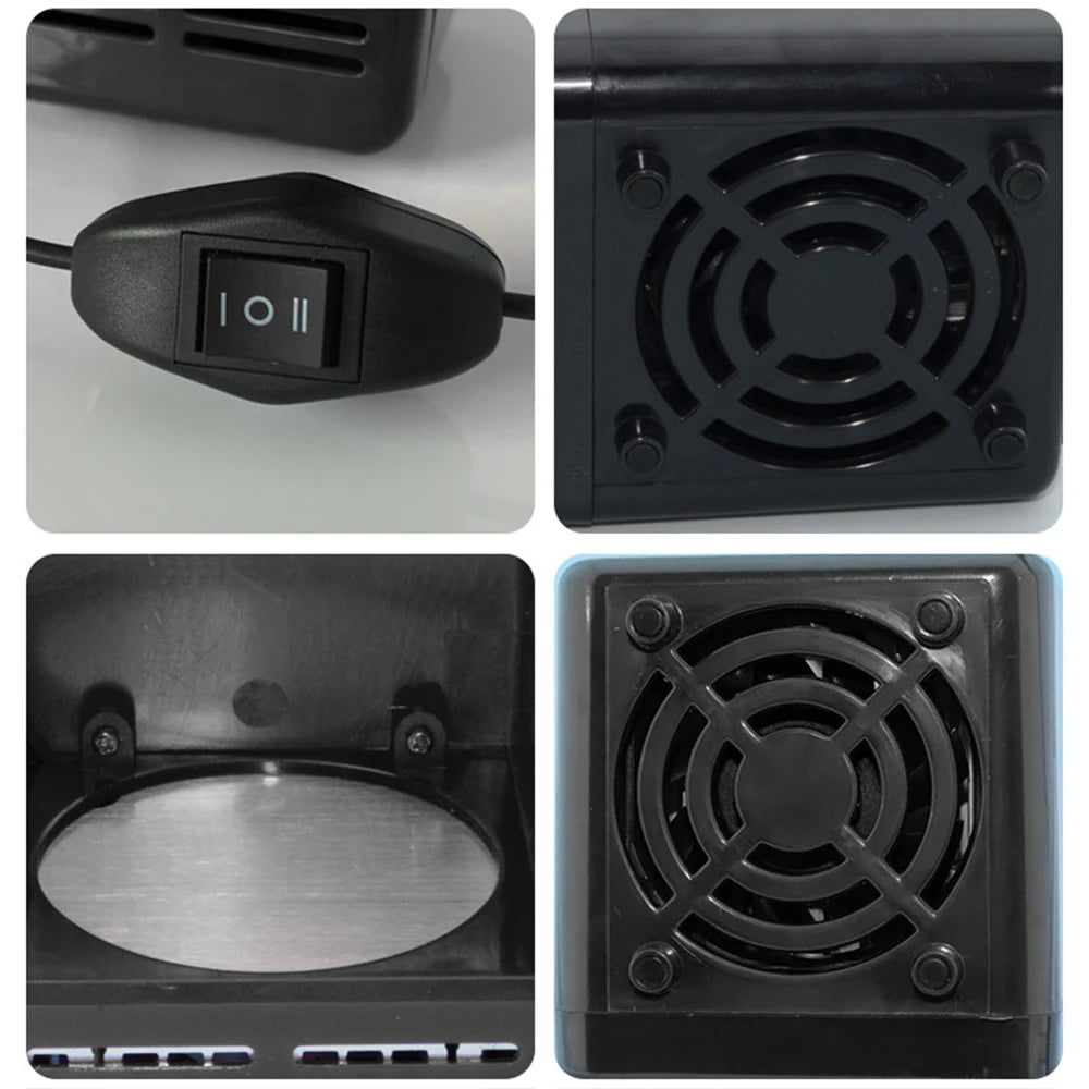 USB Mini Portable Refrigerator – Beverage Cooler & Warmer for Car, Laptop & Office