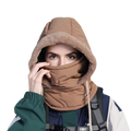 Plush Winter Balaclava Hood with Face and Neck Cover