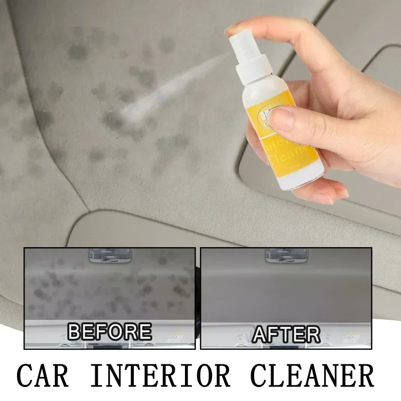 Multifunctional Car Interior Foam Cleaner Spray – Waterless Upholstery & Seat Degreaser, 100ml or 300ml