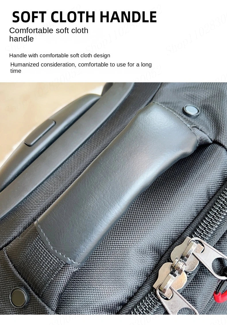 Wheeled Laptop Backpack – Waterproof Cabin Travel Bag