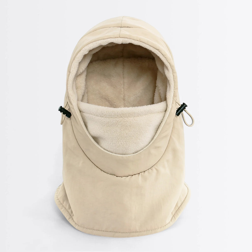 Kids' Fleece Winter Hood with Face and Neck Cover