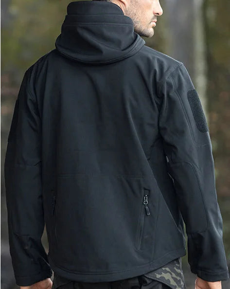 Men's Military Shark Skin Tactical Bomber Jacket — Outdoor Windproof Flight Jacket