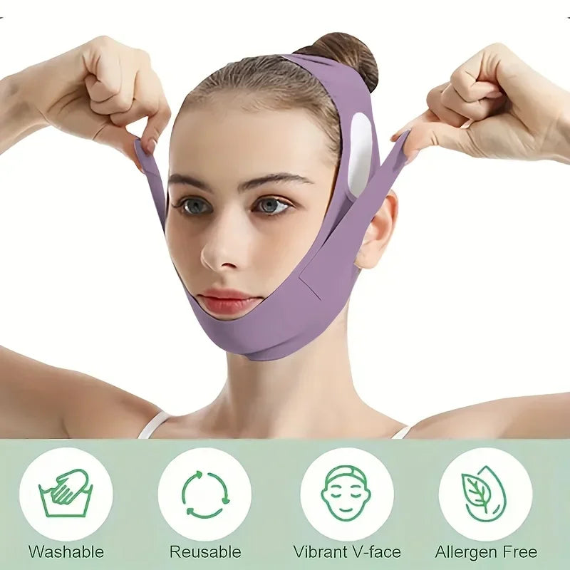 Overnight Face Lift Band — Jawline Definer & Double Chin Reducer