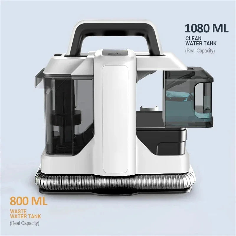 Carpet Cleaner Machine — 220V/110V Powerful Deep Stain Cleaning for Couch, Pets, Car Seats, Upholstery & Furniture Steam Cleaner