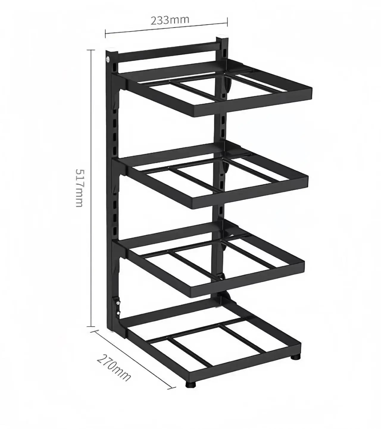 Multi-Layer Kitchen Sink & Stovetop Storage Rack — Adjustable Pot & Cooker Organizer