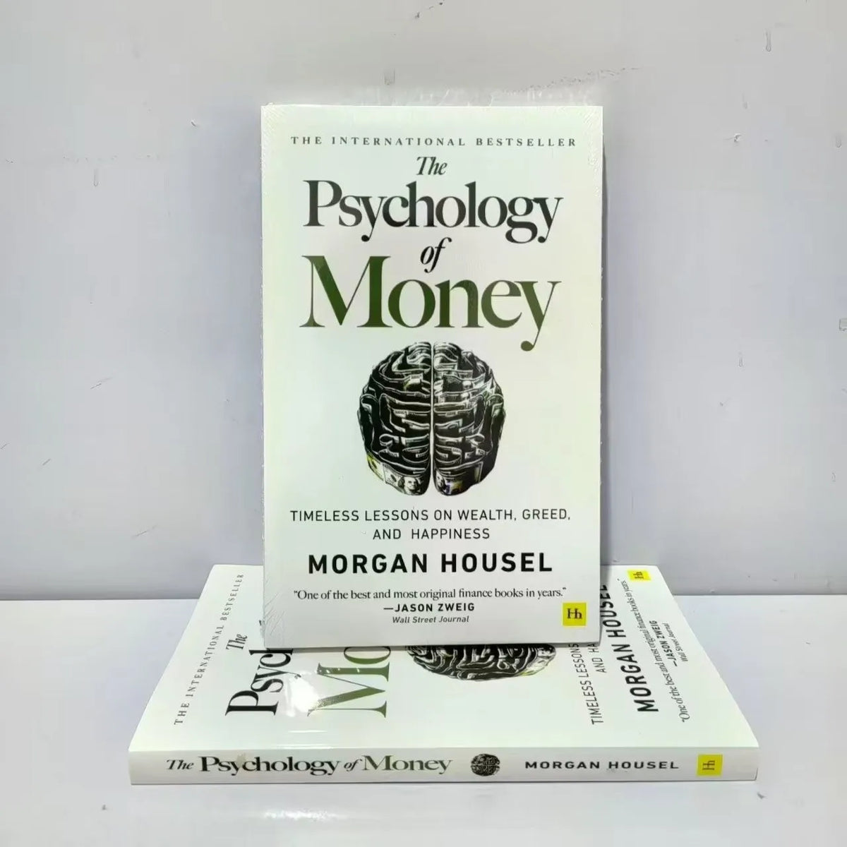 -The Psychology of Money Books for Adults, Timeless Lessons on Wealth, Greed Happiness Business Books..
