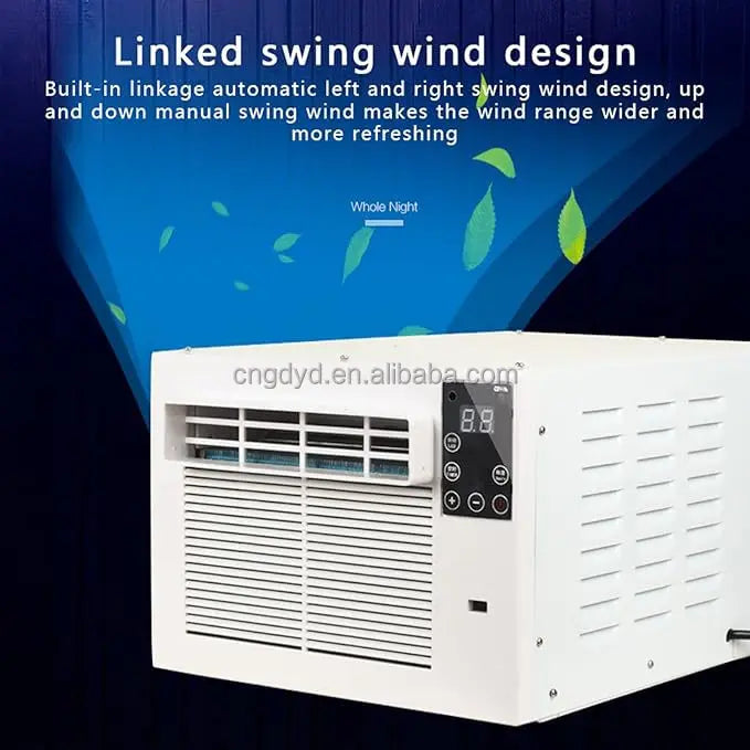 280W Portable Air Conditioner — 1881 BTU Compressor Cooling with Timer for Outdoor, Home, Dorm & RV