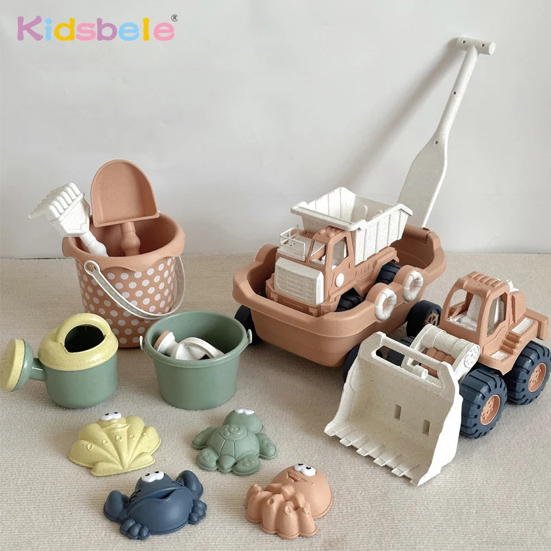 Beach Sand Excavator Toy Set – Digging Truck & Sand Tool Kit for Kids
