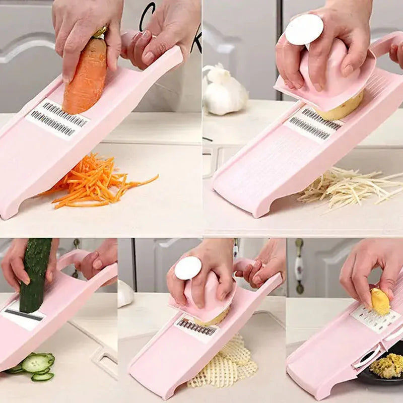 Multifunctional Vegetable Slicer & Julienne Grater