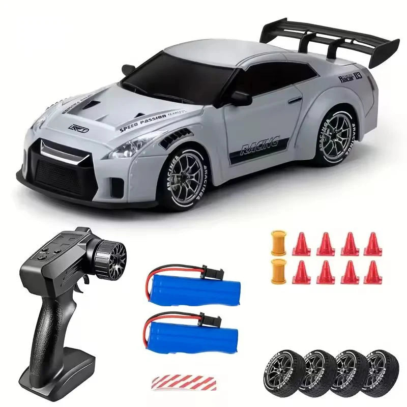1:24 Scale 4WD RC Drift Car – High Speed Electric Racing Car for Kids & Adults