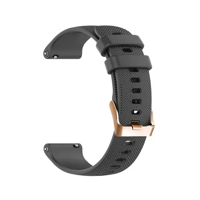 Leather & Silicone Watch Band for Huawei Watch GT 4/5 41mm & GT 5 Pro 42mm | 18mm Quick Release Strap