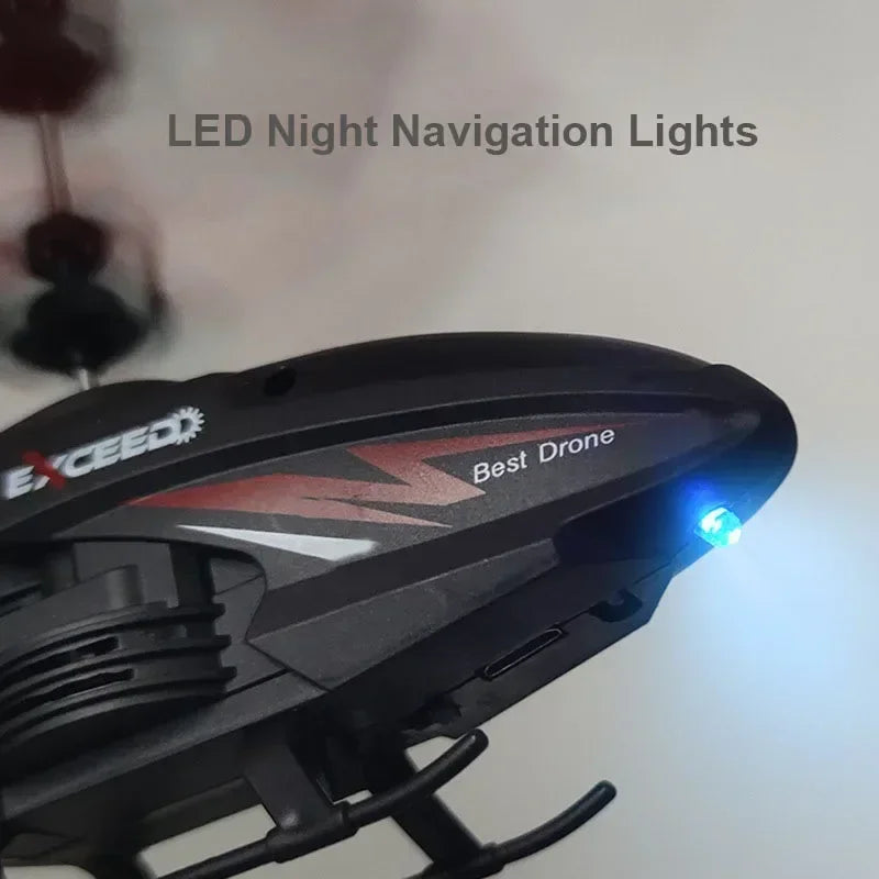 FF Crash-Resistant Induction Helicopter Drone – Dual-Mode Suspended RC Toy with Lighting