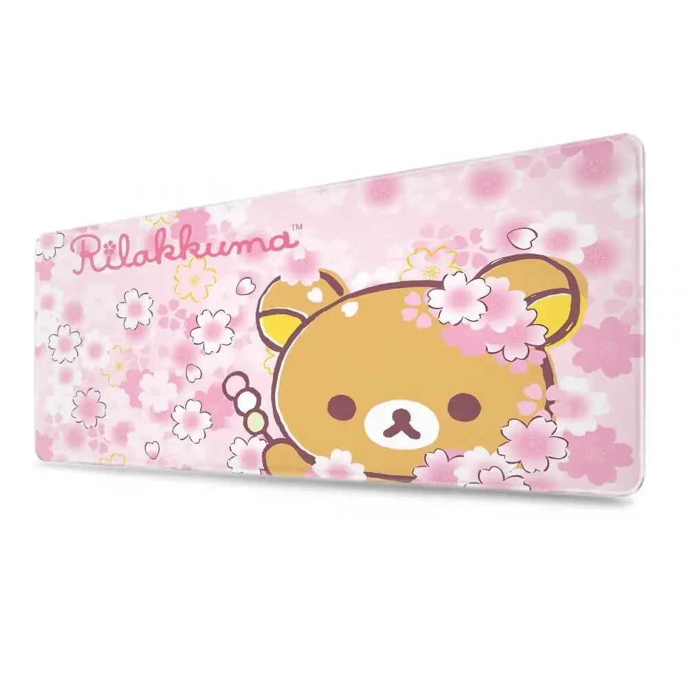 Rilakkuma Anime Gaming Mouse Pad — Large Non-Slip Desk Mat