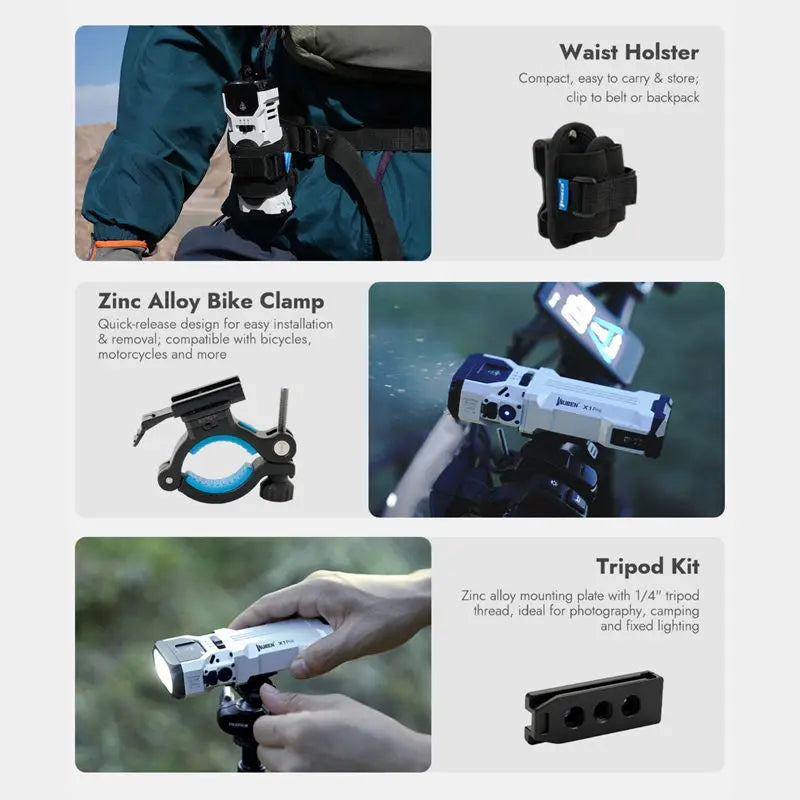 WUBEN X1 Pro Rechargeable EDC Flashlight — High-Output Compact Everyday Carry