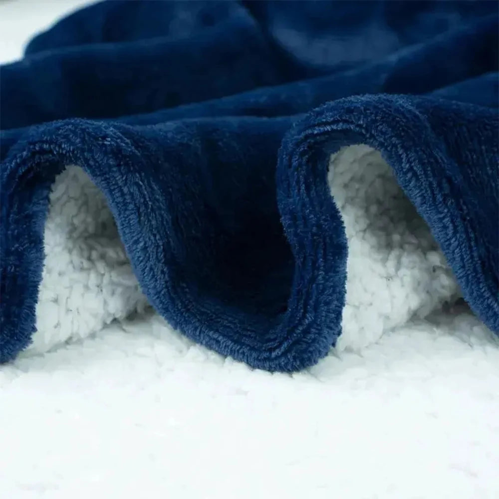 Super Long Flannel Blanket Hoodie – 180cm Oversized Fleece Sweatshirt with Sleeves for Women & Men