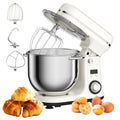 6L 1200W Stand Mixer — Quiet DC Motor, 6-Speed, Dough Kneader & Egg Whisk