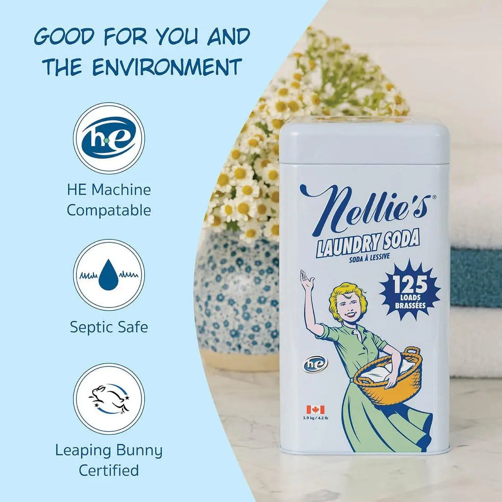 One Tablespoon. 125 Loads. Zero Waste. — Concentrated Laundry Detergent Powder | 4 Ingredients, HE & Septic Safe, All Machines