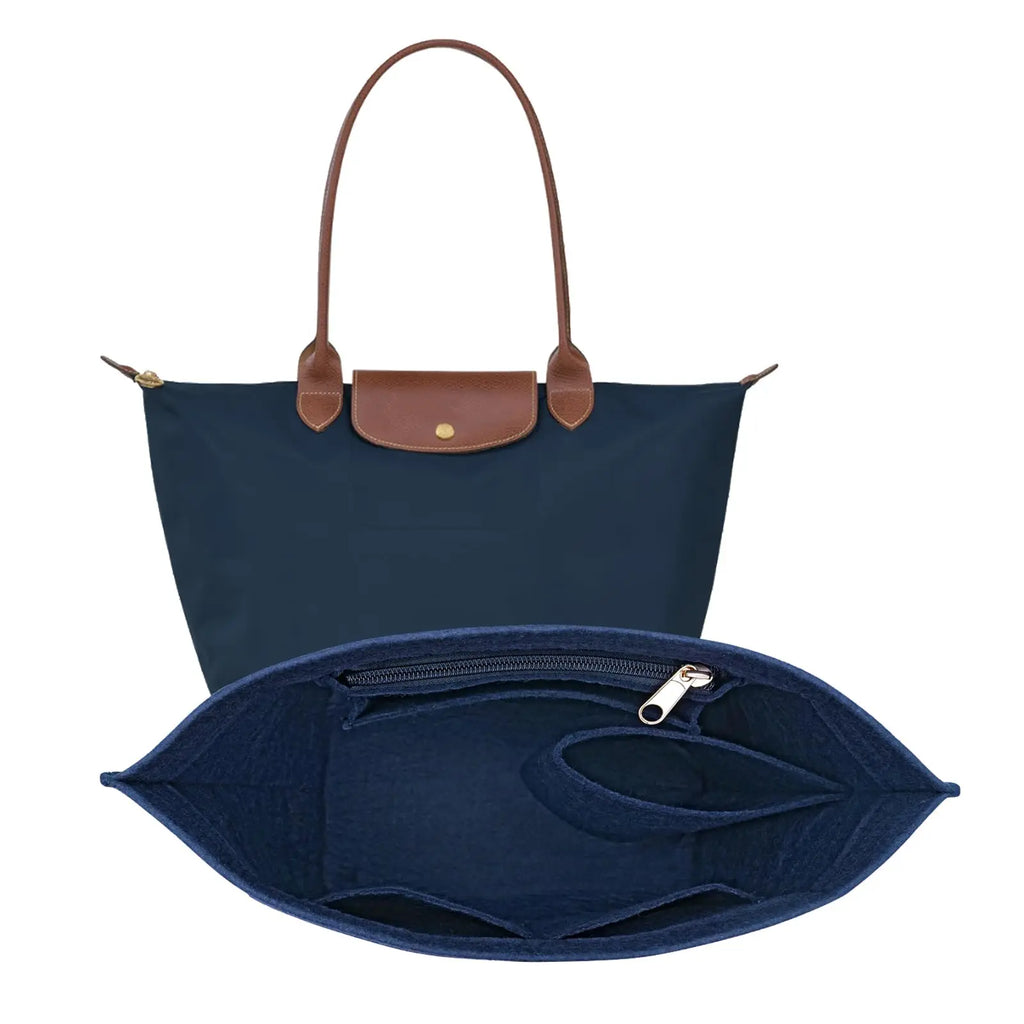 Felt Purse Organizer Insert – 5 Colors, 3 Sizes – Handbag Inner Liner for Totes & Purses