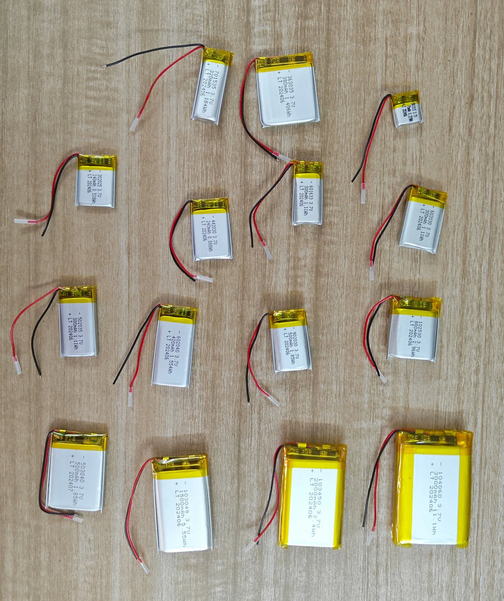 3.7V LiPo Rechargeable Battery – PH2.0 Plug for GPS, Bluetooth Speaker, PS4, Humidifier & MP3/MP4