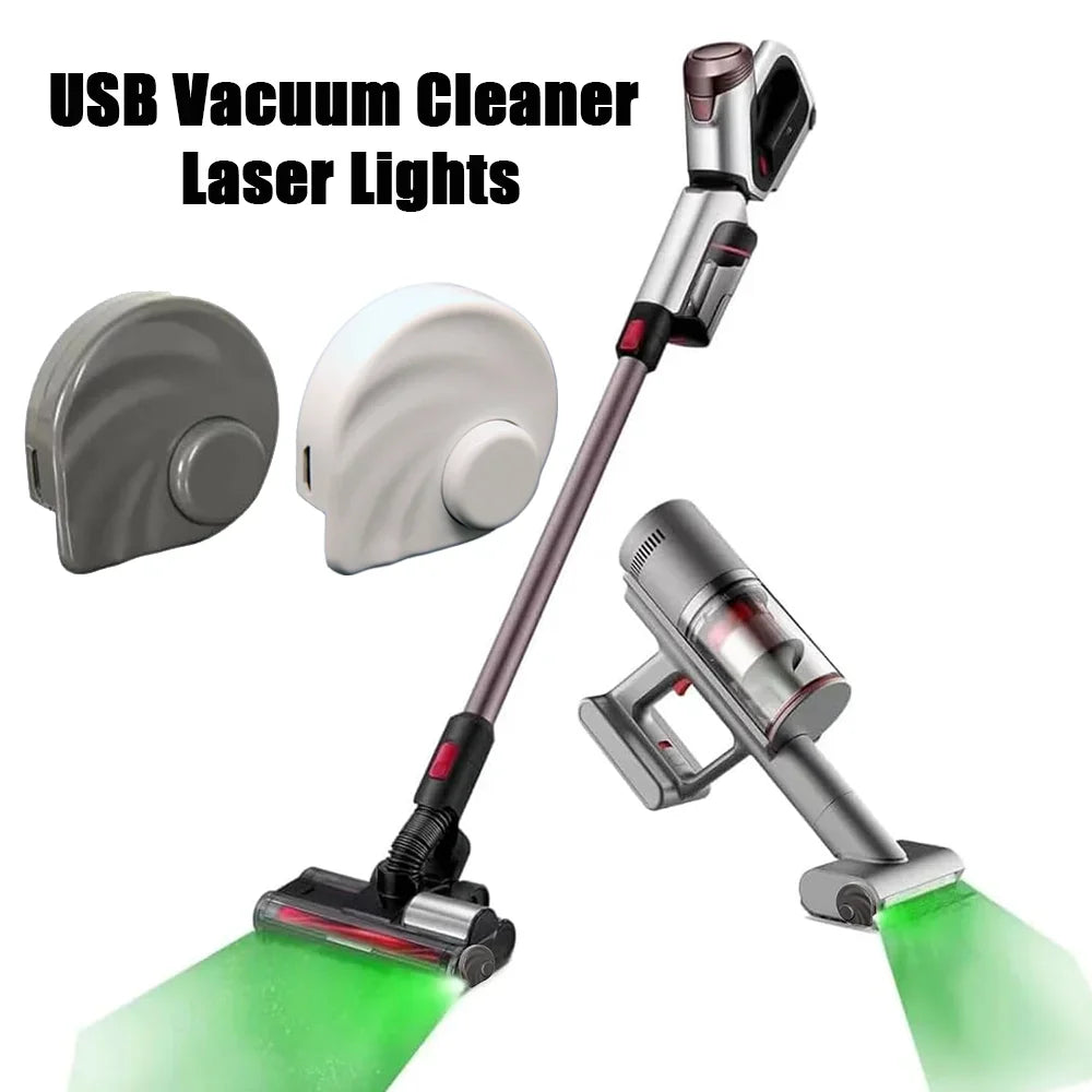 Universal Vacuum Cleaner USB Laser Green Display Light – Vacuum Cleaner Accessory Component