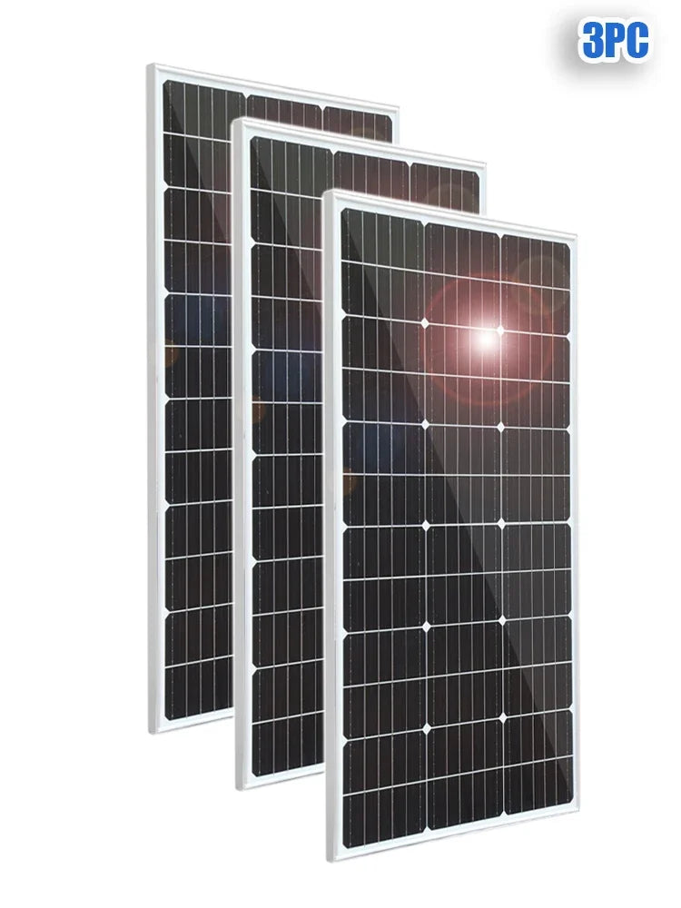 3000W Ultra High Power Solar Panel – 12V/24V Efficient Charging for Home, Camping & Off-Grid