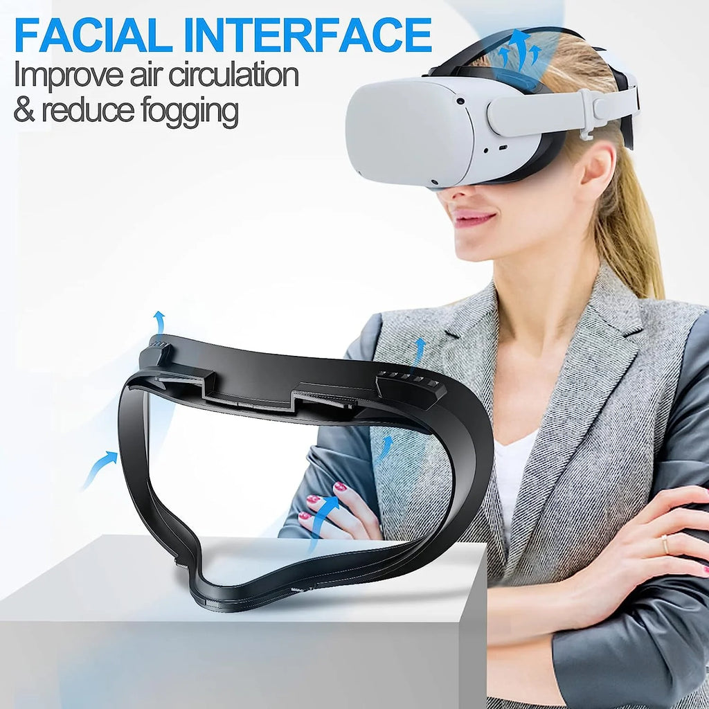 HUADAI Face Cushion Pad for Meta Quest 2, 3 & 3S