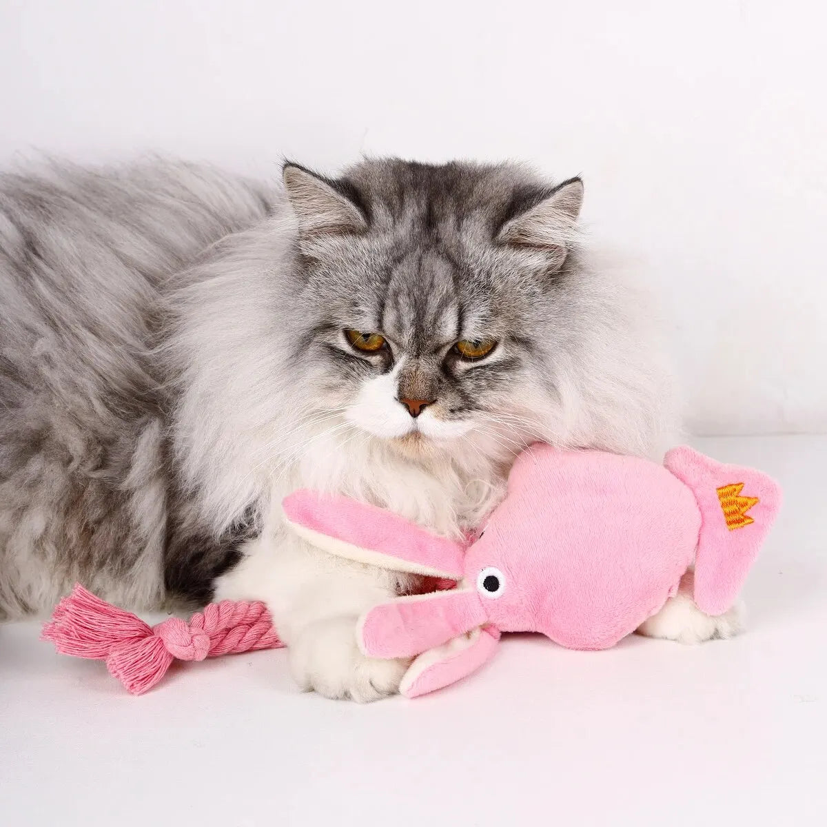 Octopus Plush Rope Toy — Interactive & Bite-Resistant
