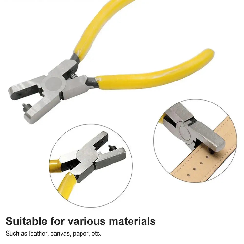 Universal Leather Watch Band Hole Punch Plier Tool