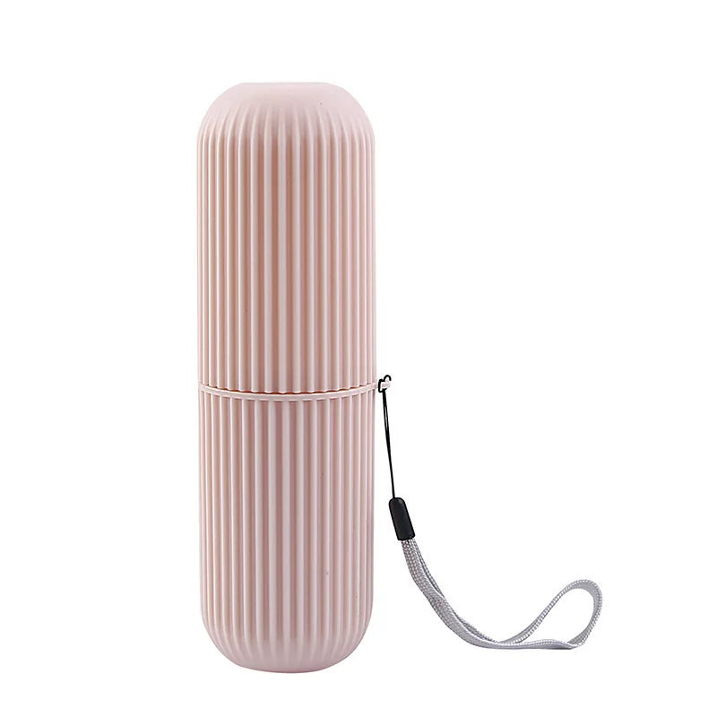 Portable Toothbrush & Toothpaste Travel Case — Hygienic Storage Box for Camping & Travel