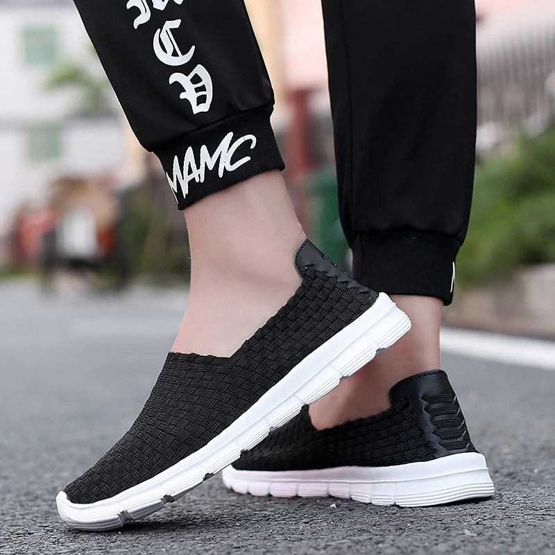 Unisex Handwoven Breathable Loafer Flats