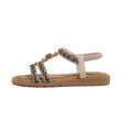 Women's Bohemian Flat Beach Sandals – Anti-Slip Elegant One-Line Sandals
