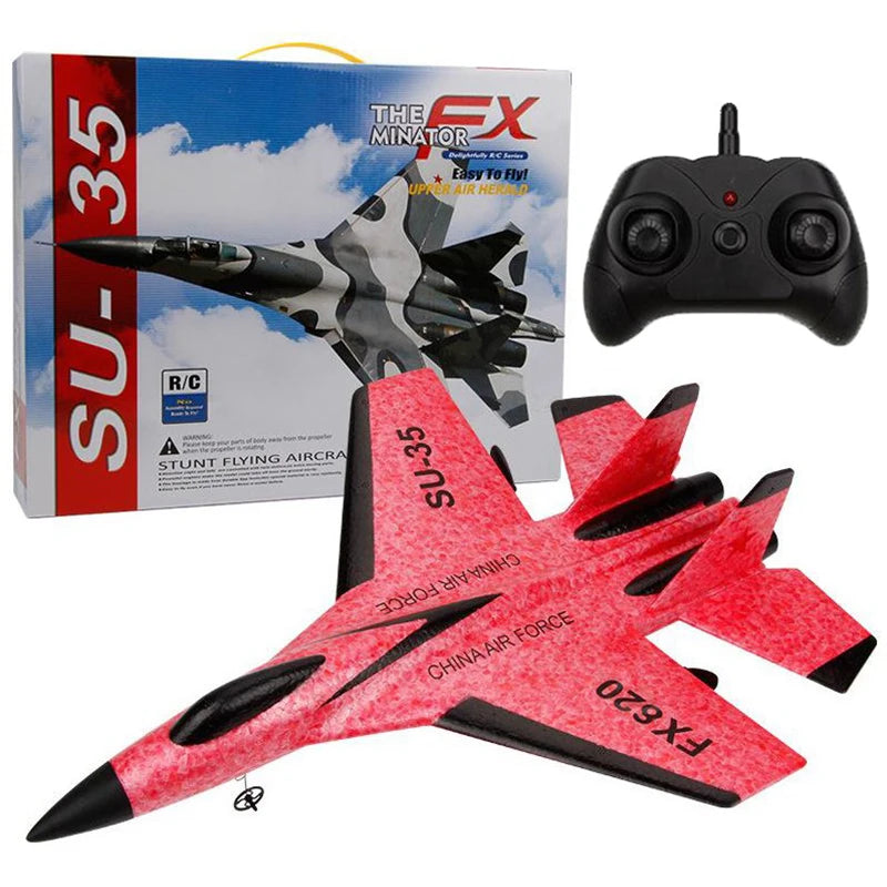 SU35 2.4G RC Foam Fighter Glider Airplane – Remote Control EPP Fixed Wing Plane