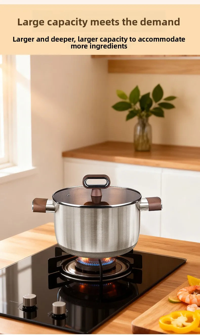 Nonstick Cookware – 32cm Wok, 18cm Milk Pot & 22cm Soup Pot