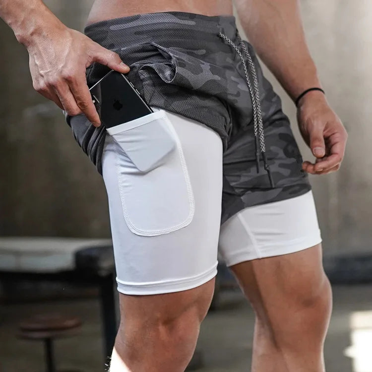 Men's Multi-Pocket Double-Layer Casual Shorts — Utility Everyday Shorts