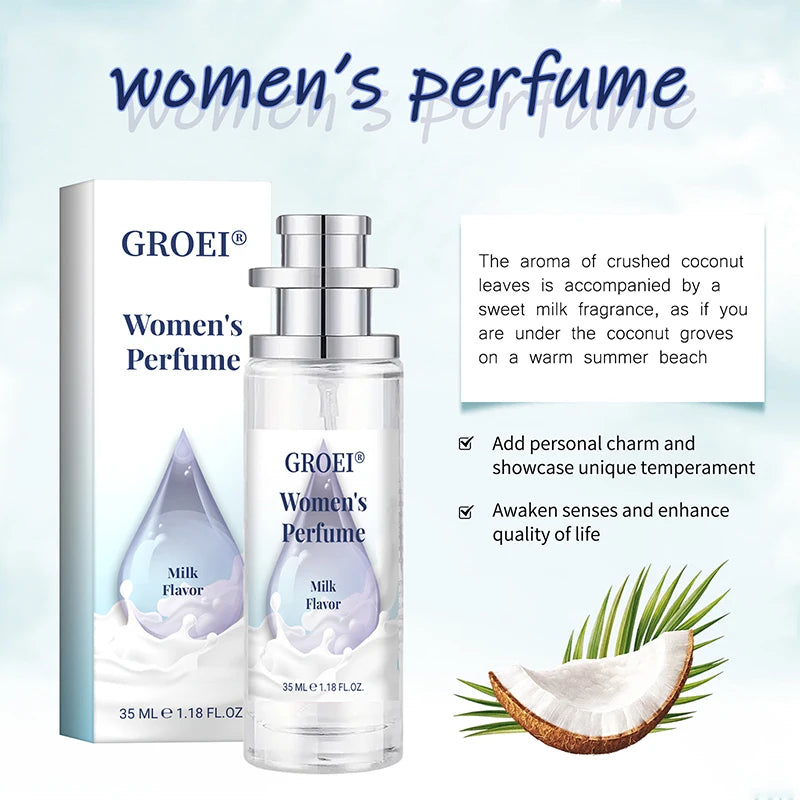 Baby Milk & Fruity Body Mist Perfume for Women – Alcohol-Free, Long-Lasting, 30ml / 35ml